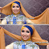 Jilbab 2 Warna Untuk Kebaya