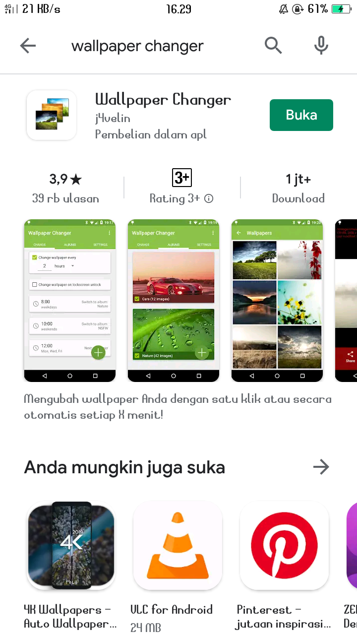 Cara Mengganti Wallpaper Full Screen Tanpa Terpotong (crop) di Android