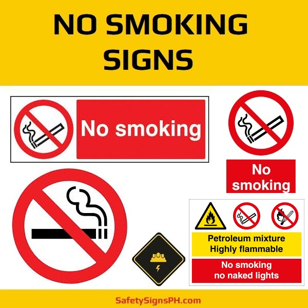 No Smoking Signs Philippines