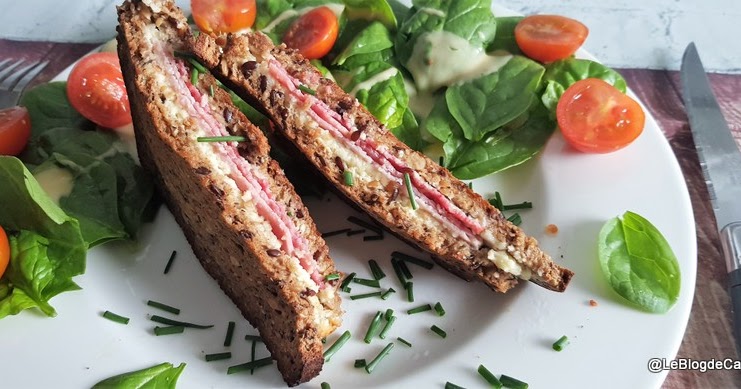 Le Blog De Cata Croque Monsieur Avec Sauce De Cyril Lignac Et
