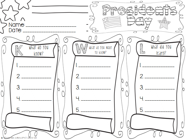 Second Grade Sizzle: A Peek at our Presidential Week! (with FREEBIES!)