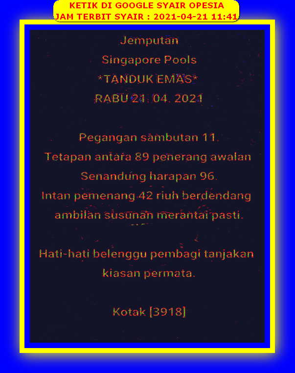 gambar togel syair sgp