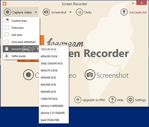 Phần mềm quay màn hình desktop IceCream Screen Recorder Pro 5.02 Crack vĩnh viễn