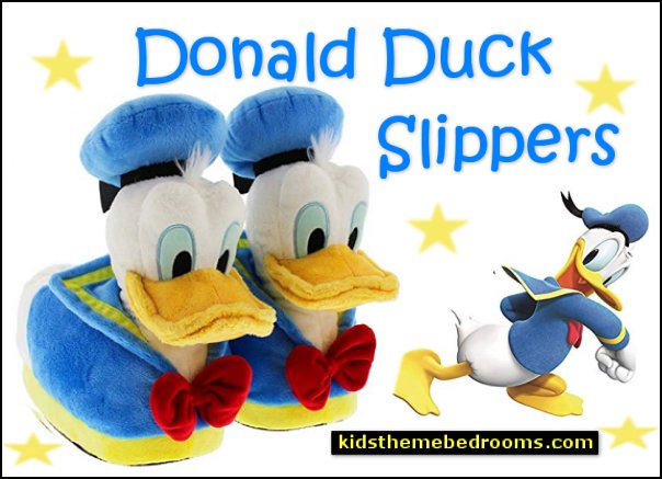 donald duck slippers kids slippers womens slippers  Mickey Mouse bedroom ideas