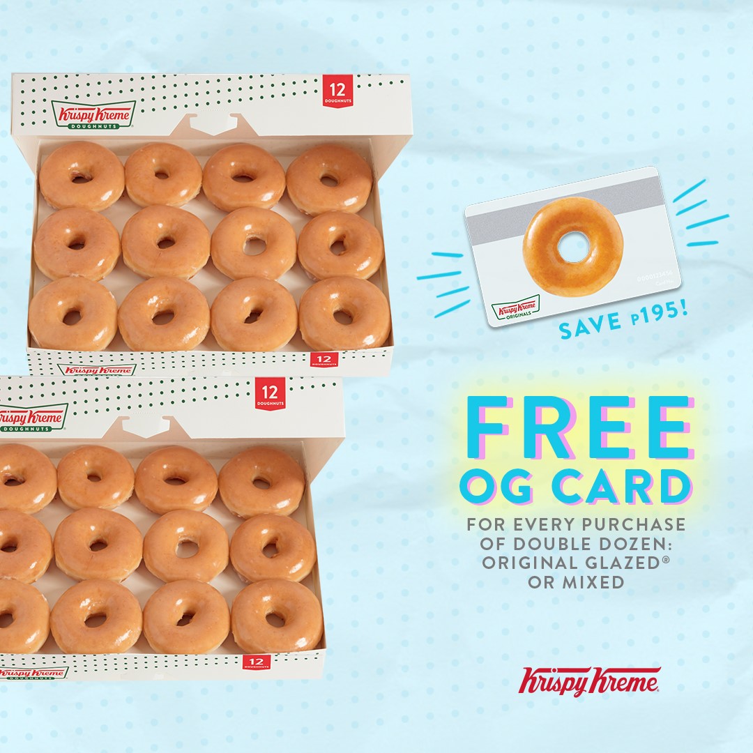 Get your FREE Krispy Kreme OG Card!