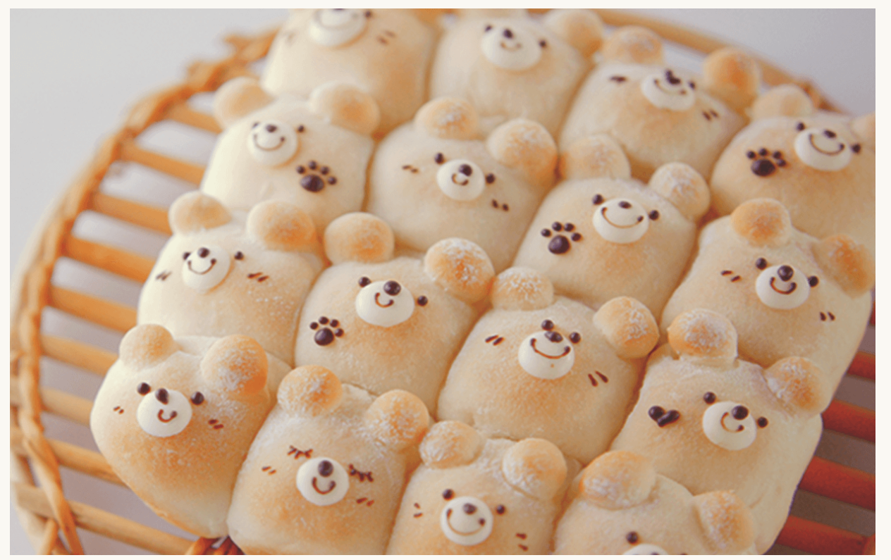 コッタ無料パンキット1万人プレゼント クマさんのちぎりパンが作れる00円相当の特別キット ベビヨリ