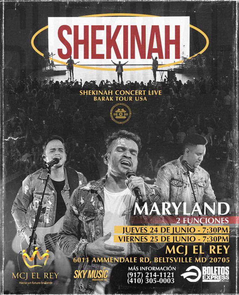 Grupo Barak en Beltsville, Maryland, USA 24 y 25 de Junio 2021 EyC