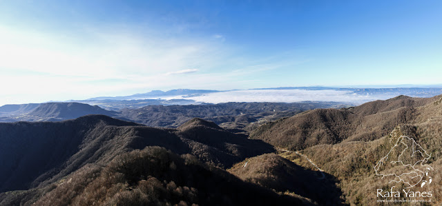 Ruta: Puigsacalm (1.515 m) y Puig de les Àligues (1.344 m) (Els 100 Cims)