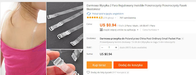 Przewodnik po zakupach biustonoszy na AliExpress jak kupić stanik z AliExpress jaki rozmiar stanika biustonosza kupić z internetu z Chin z AliExpress Aliholik Everythingaliex TelChina Doradca Jarek Aliexpress Polska PL