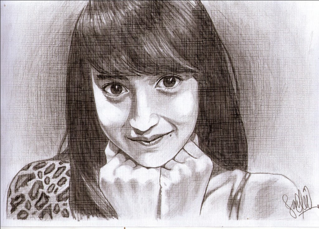 Paling Baru Gambar Sketsa Wajah Wanita Berhijab Dari Samping Tea And Lead jpg (1024x735)