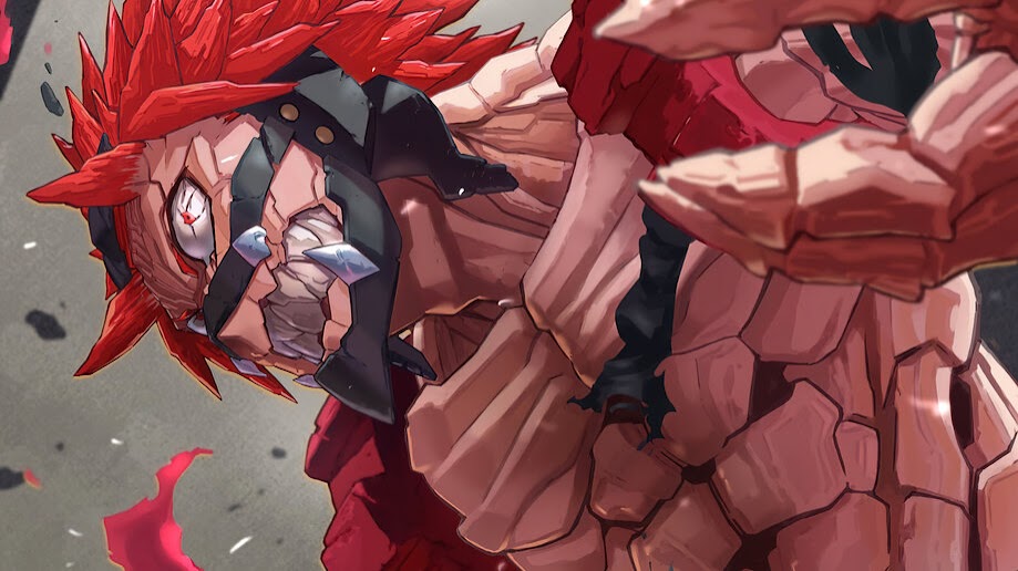 Red Riot Eijiro Kirishima MHA 4K 9680b Wallpaper