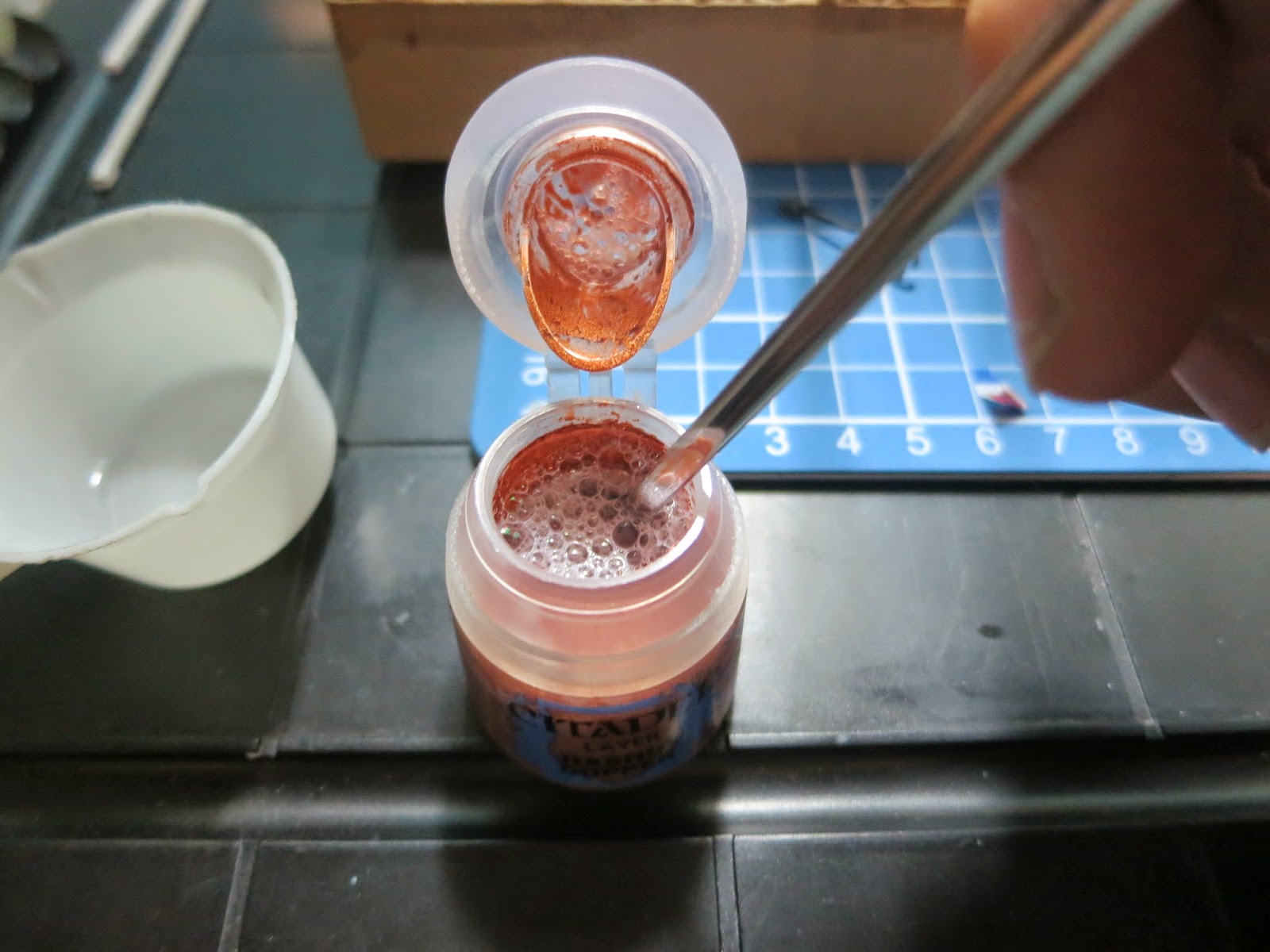 S S G U N P L A thinning citadel paints for airbrushing