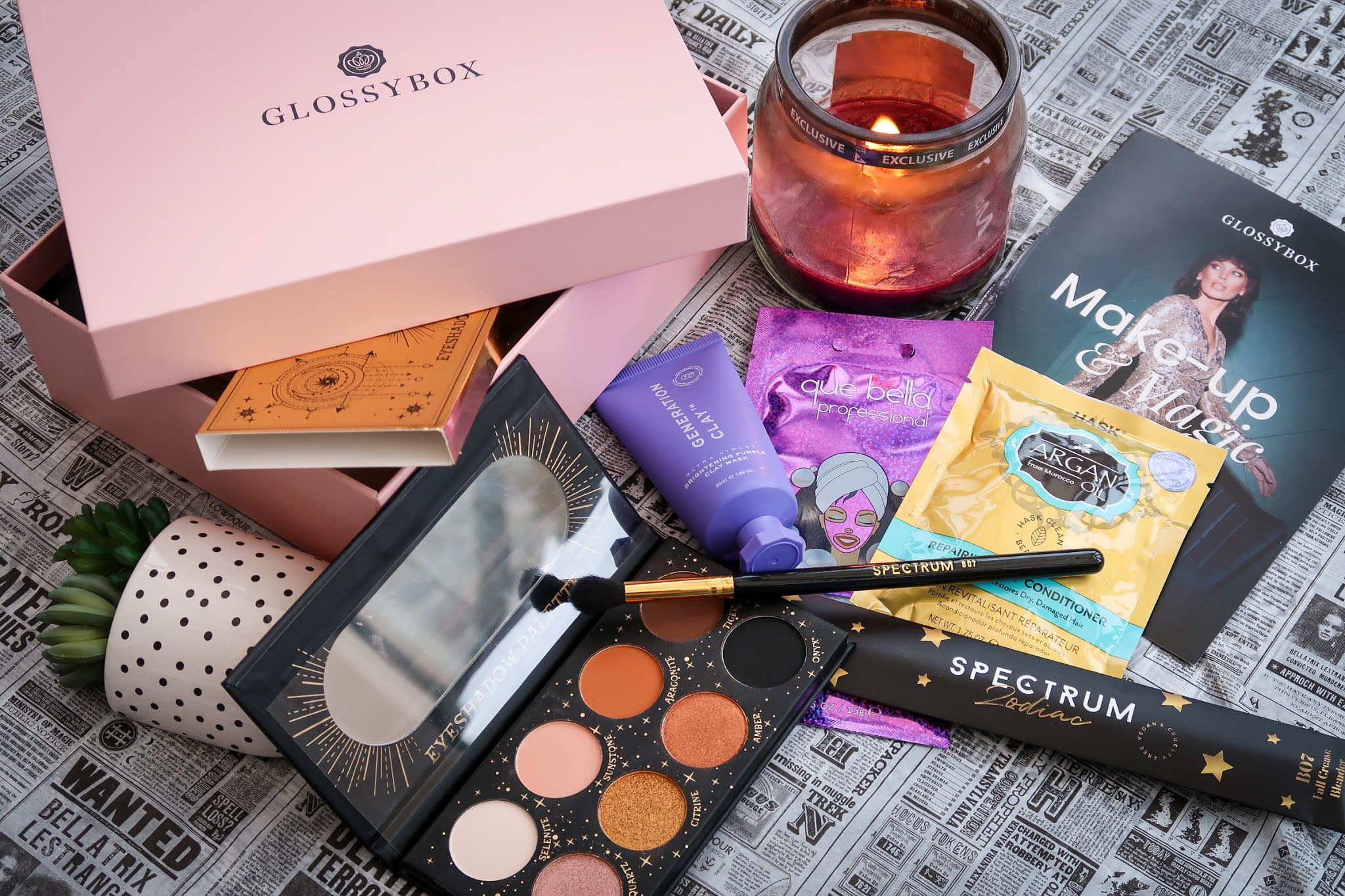 Glossybox - Make-up \u0026 Magic Review 
