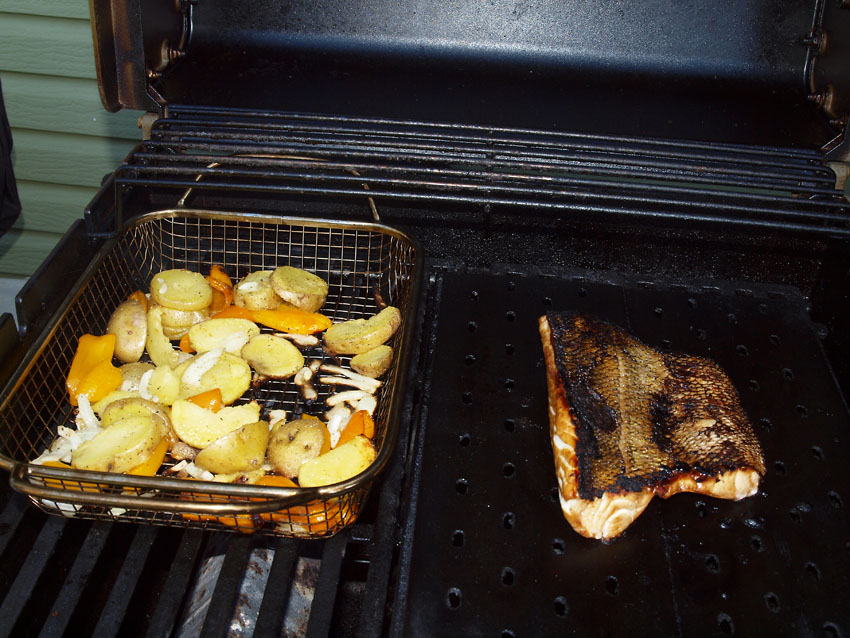 Pellet Smoker Cooking Canadian Walleye Fillet