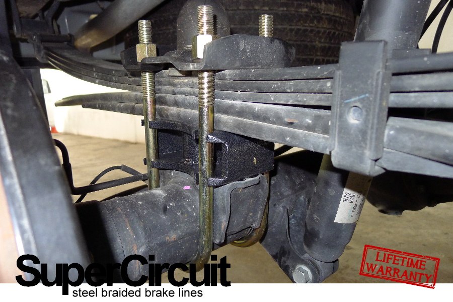 SUPERCIRCUIT Steel Braided Brake Lines Ford Ranger 3.2 Wildtrak with