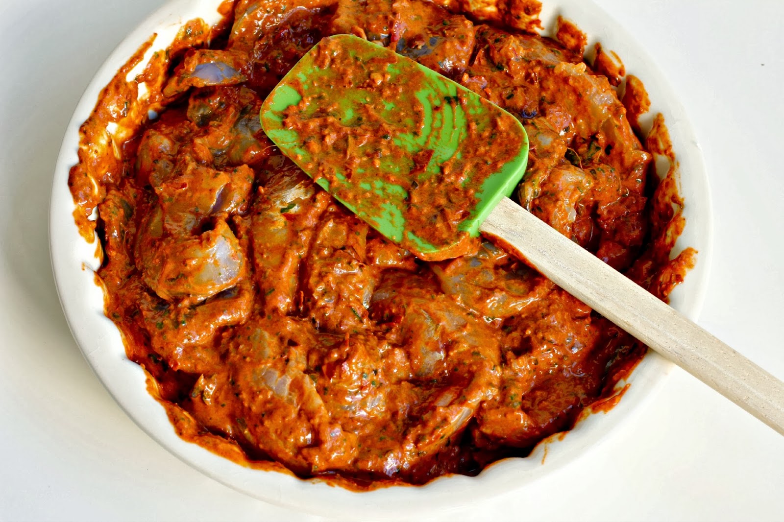 Milk and Honey GuajilloChile Seafood Tacos with Red Cabbage Slaw