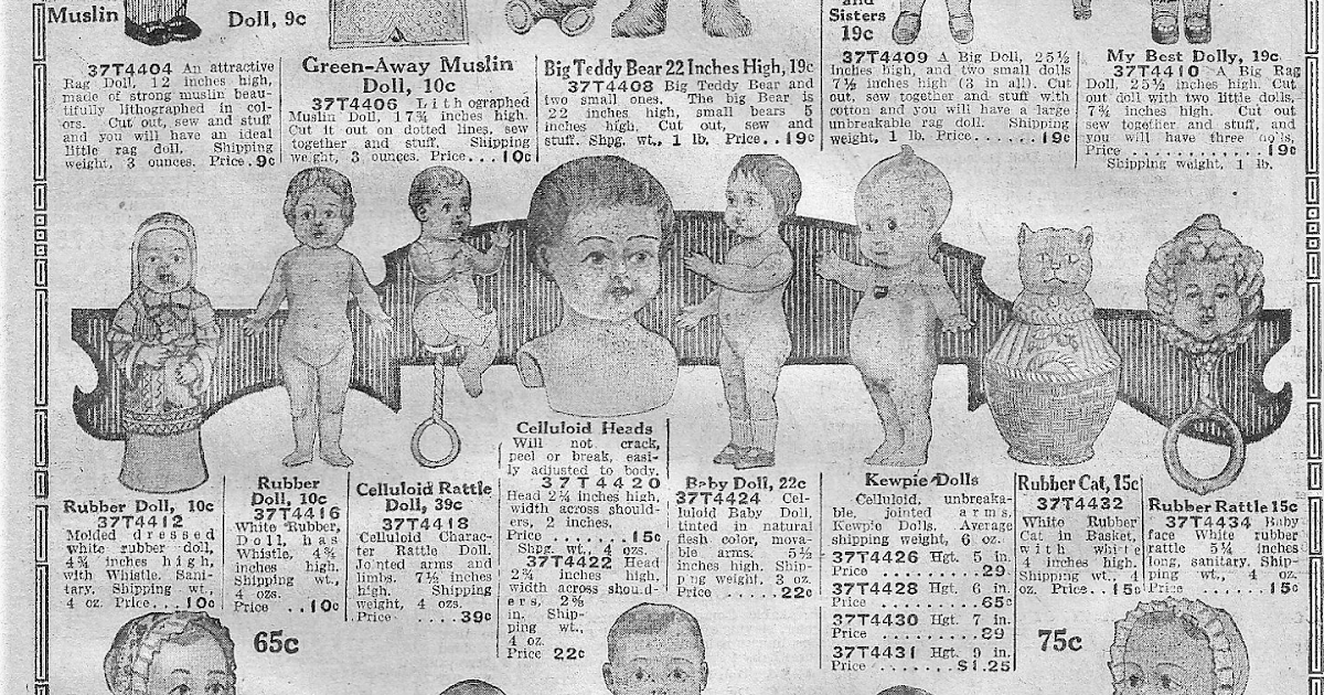 1917 Toy Pages from John M Smyth Catalog