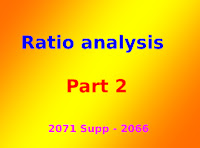 solution of old is gold of accout ratio analysis part 2