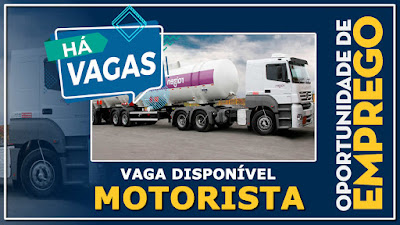 Vaga para motorista