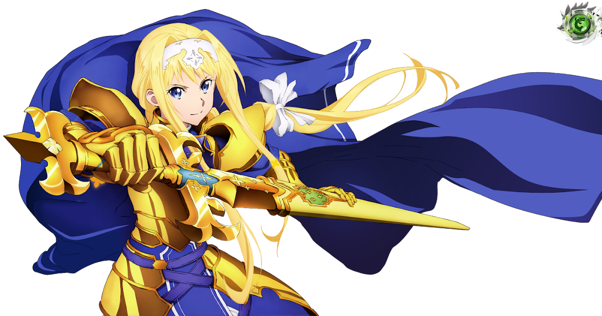 Sword Art Online:Alice Schuberg Kakoii Ready Draw HD Render(2vers