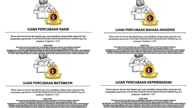 Contoh Soalan Matematik Mrsm Tingkatan 1  Yuanita 111