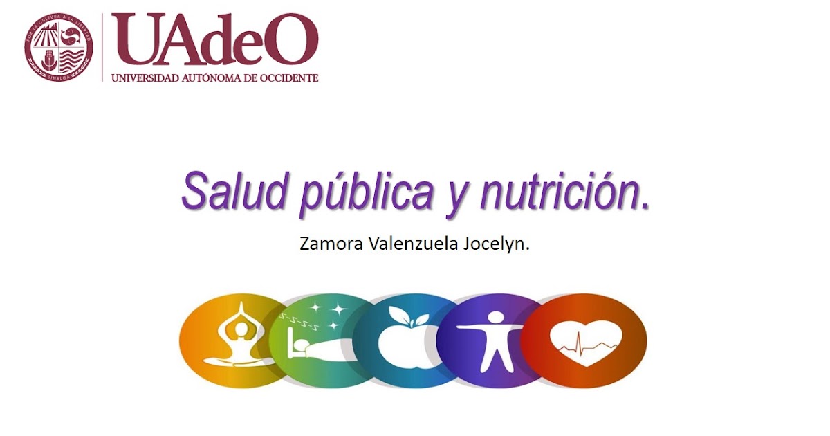 Salud publica y Nutrición Jocelyn Zamora