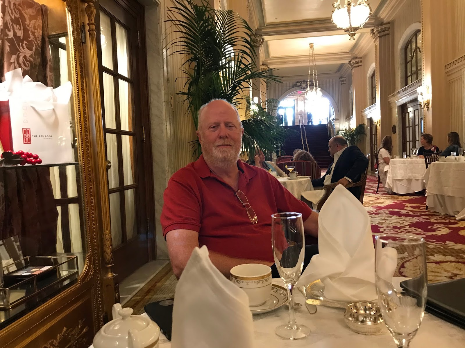 Barb's Tea Shop Afternoon tea at The Willard's Peacock Alley gets our