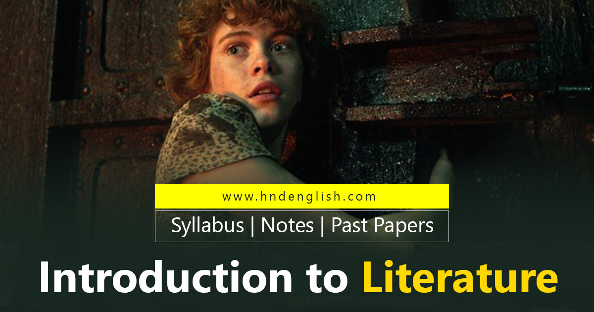 EN 1105 Introduction To Literature en-1105-introduction-to-literature