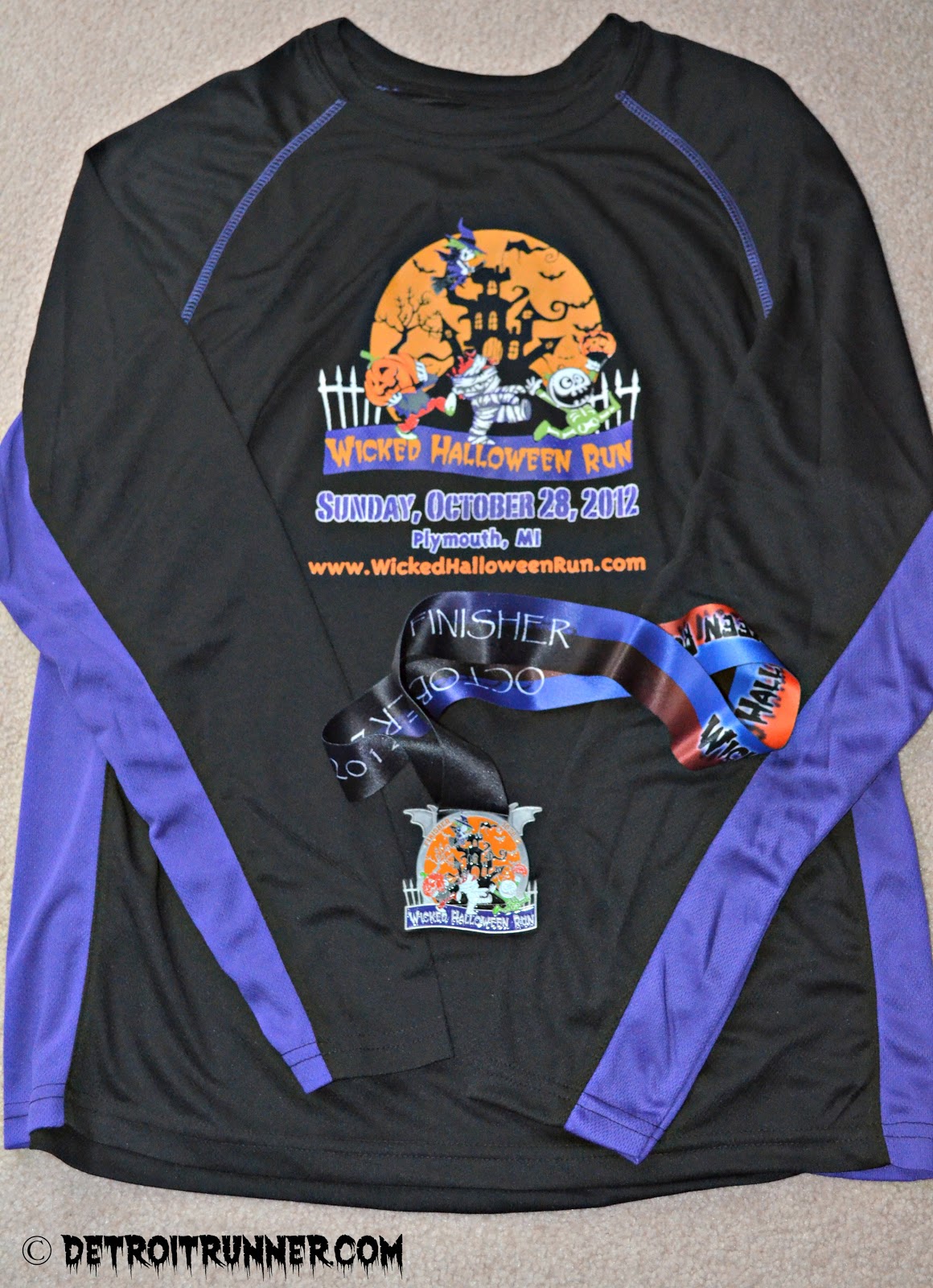 DETROIT RUNNER....: Wicked Halloween Run Race Review
