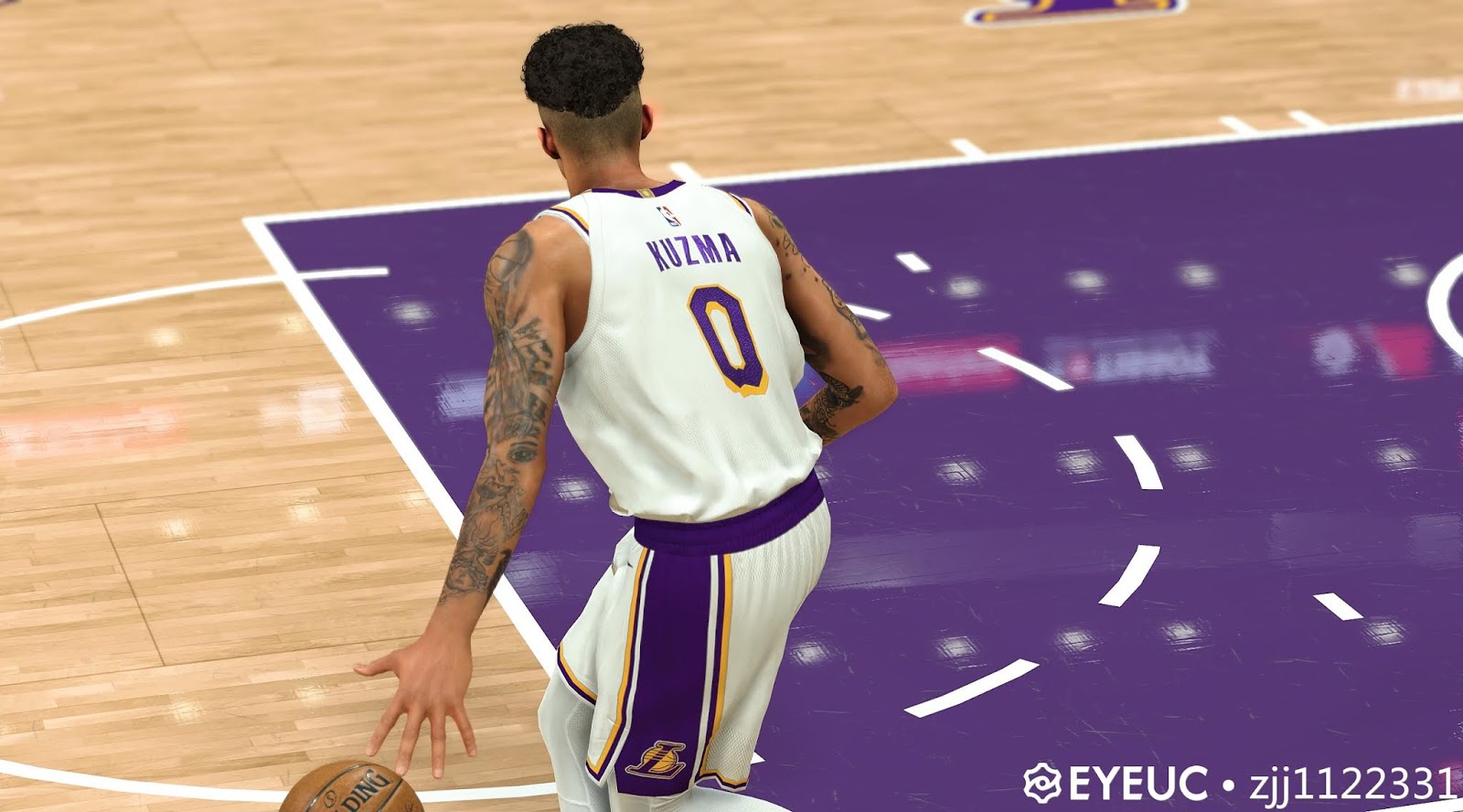 Kyle Kuzma Hair and Body Model by zjj1122 [FOR 2K20]