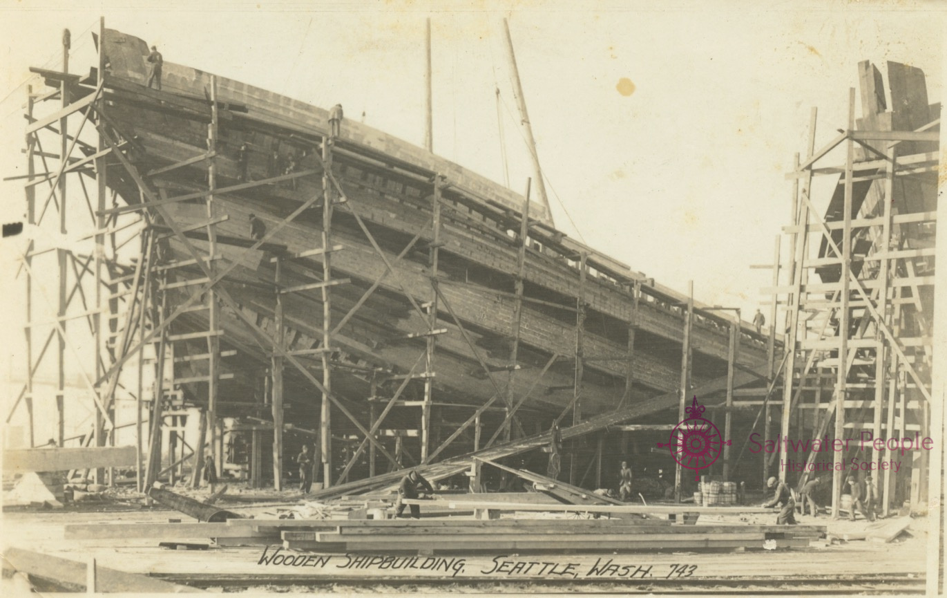 Saltwater People Log SHIPBUILDING around WASHINGTON (updated with two