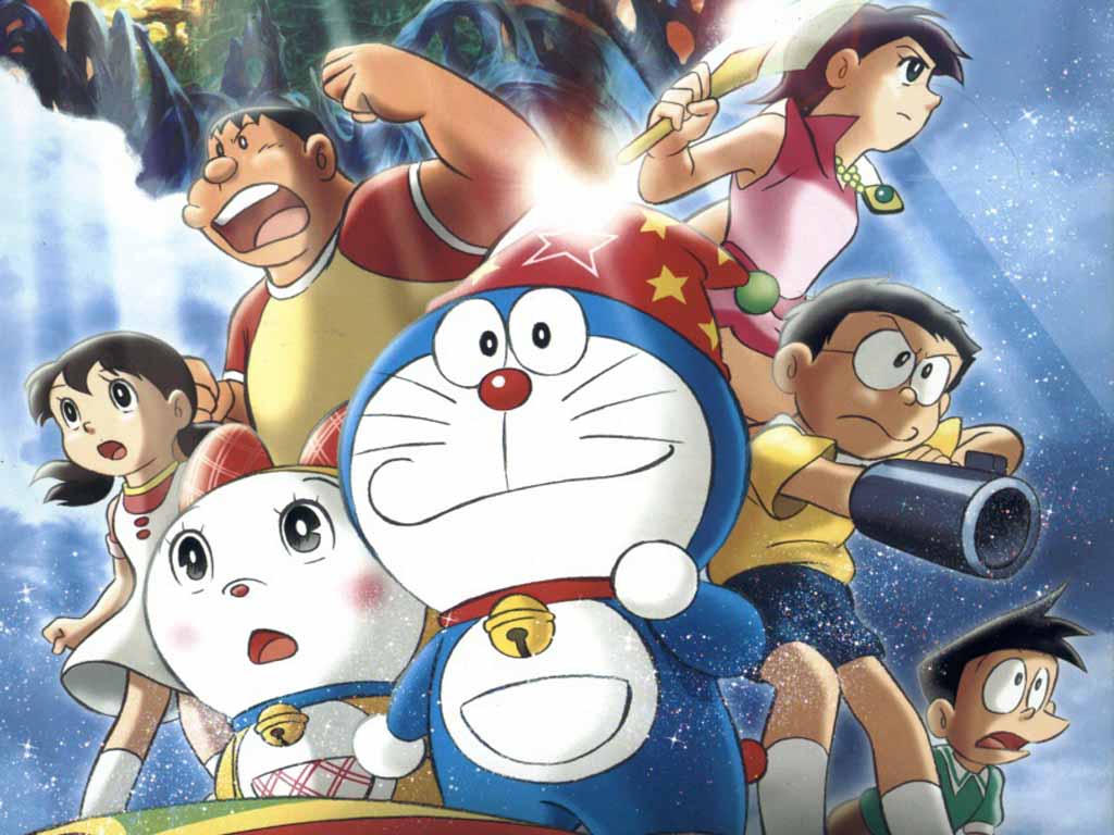 Kopi Hangat: Gambar Kartun Doraemon, Nobita dan Teman-Temannya