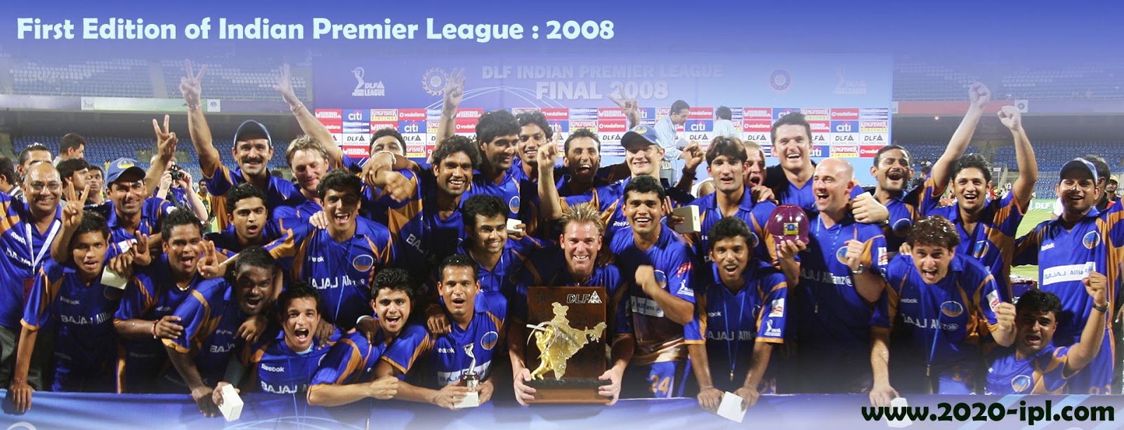 ipl 2008 winner team name