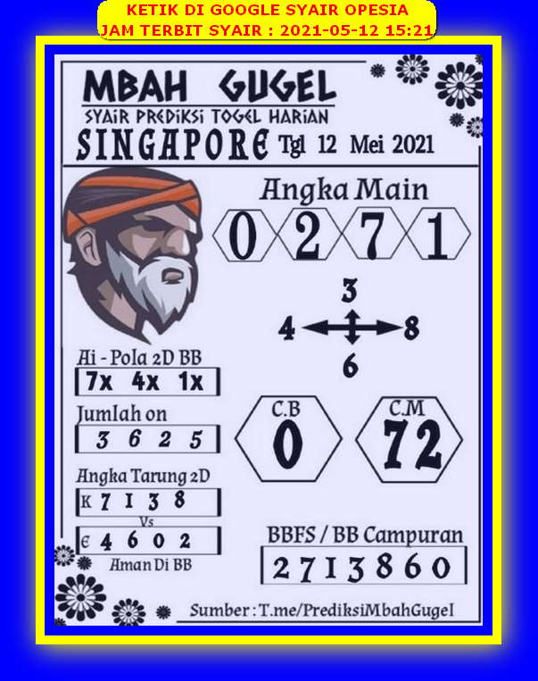 gambar togel syair sgp