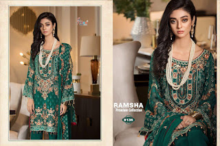 Shree Fab Ramsha Premium collection Pakistani Suits wholesale price Online india