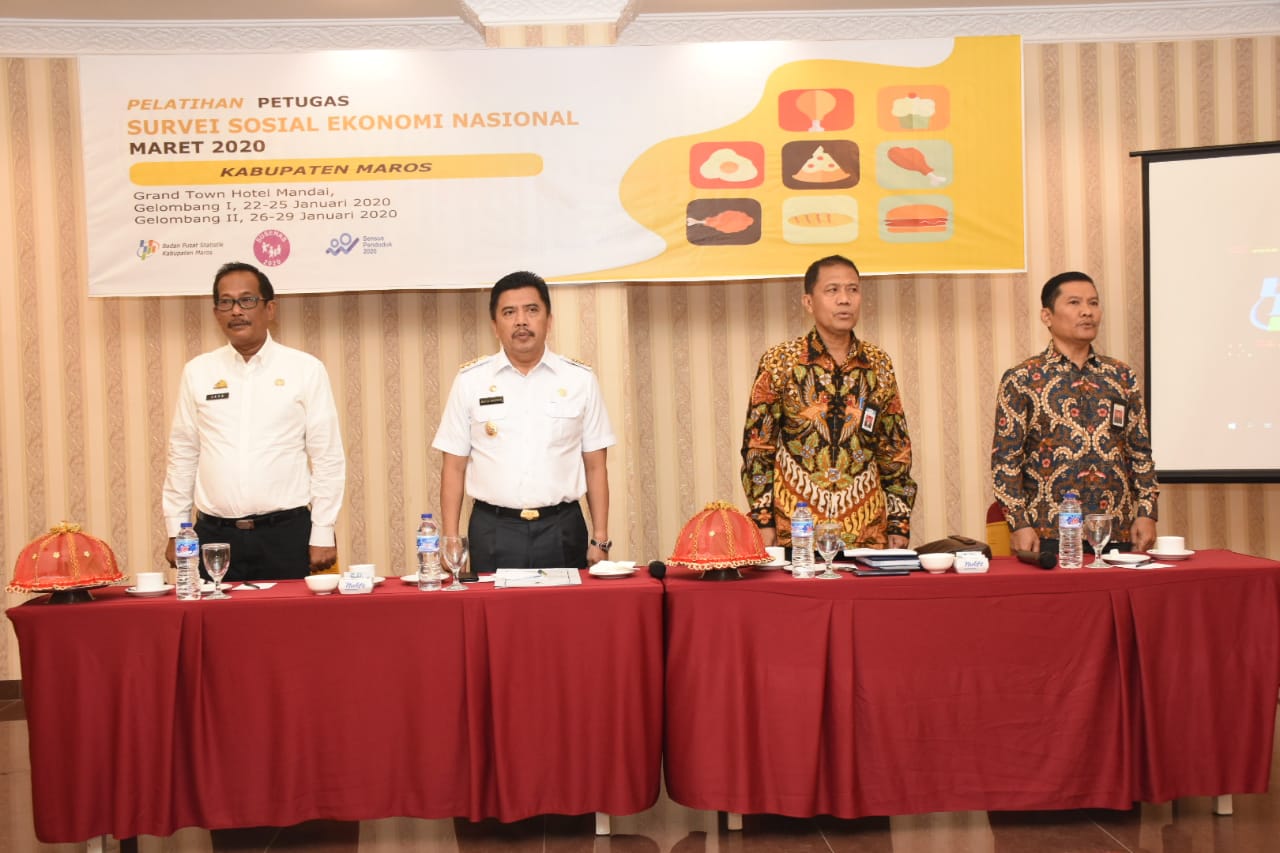 BPS Maros Bakal Gelar Susenas dan Sakernas BPS Maros Bakal Gelar Susenas dan Sakernas