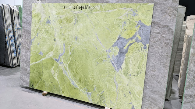 Verde Ming Light Green Marble Slab NYC