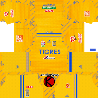 Tigres UANL 2019/2020 Kit - Dream League Soccer Kits