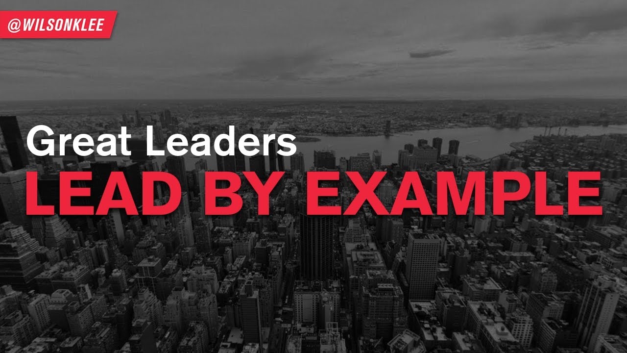 Leaders Lead By Example Birthday Letter