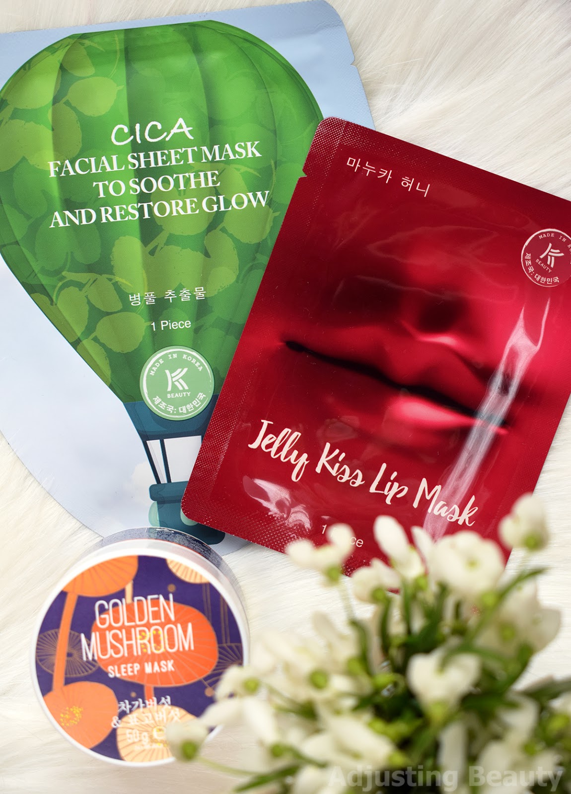 Review Avon KBeauty (Cica Sheet Mask, Jelly Lip Mask and Golden