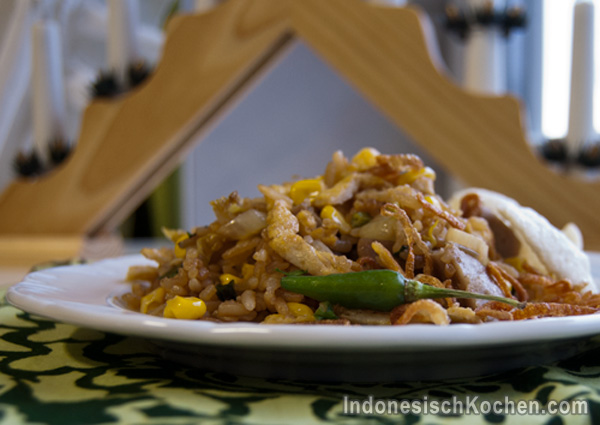 Nasi Goreng rezept indonesisch