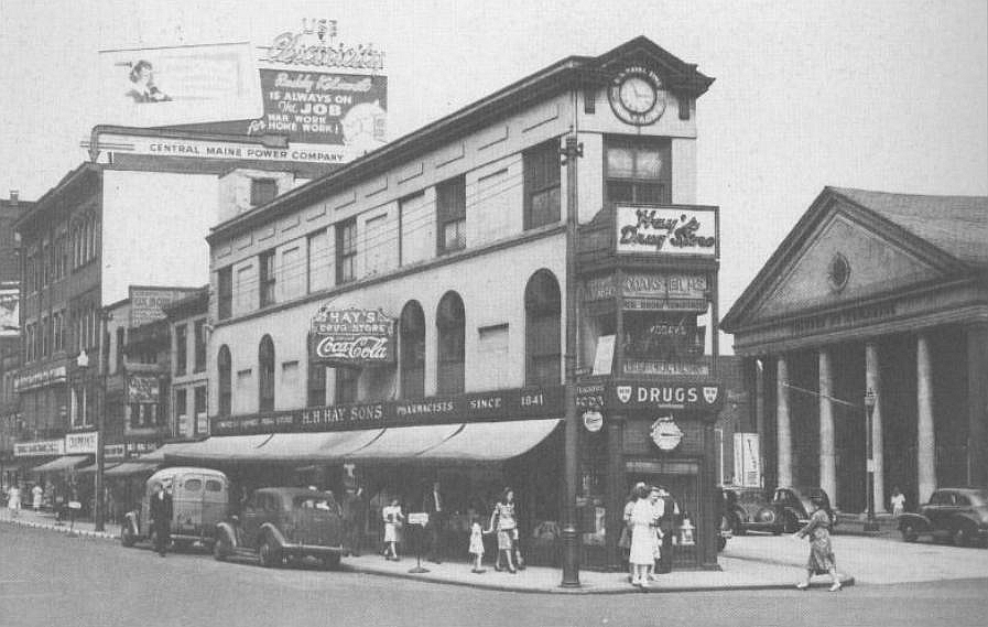 Portland Maine History 1786 To Present Blog 1st Photo Benoits 1950's