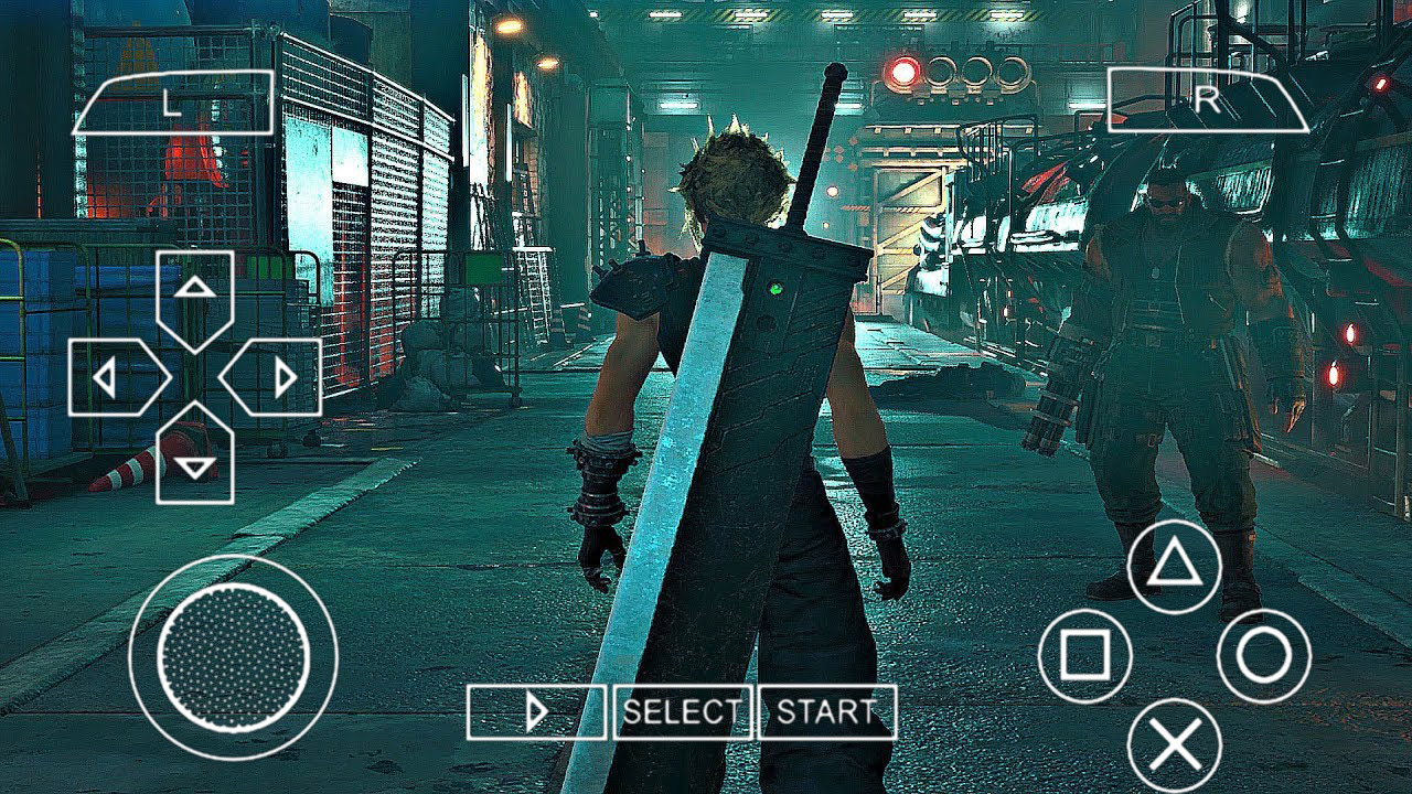 Final Fantasy 7 PPSSPP ISO Zip File Highly Compressed Download For Android 2