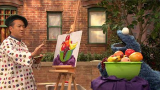 Cookie Monster, Alan, Sesame Street Episode 4407 Still Life With Cookie season 44