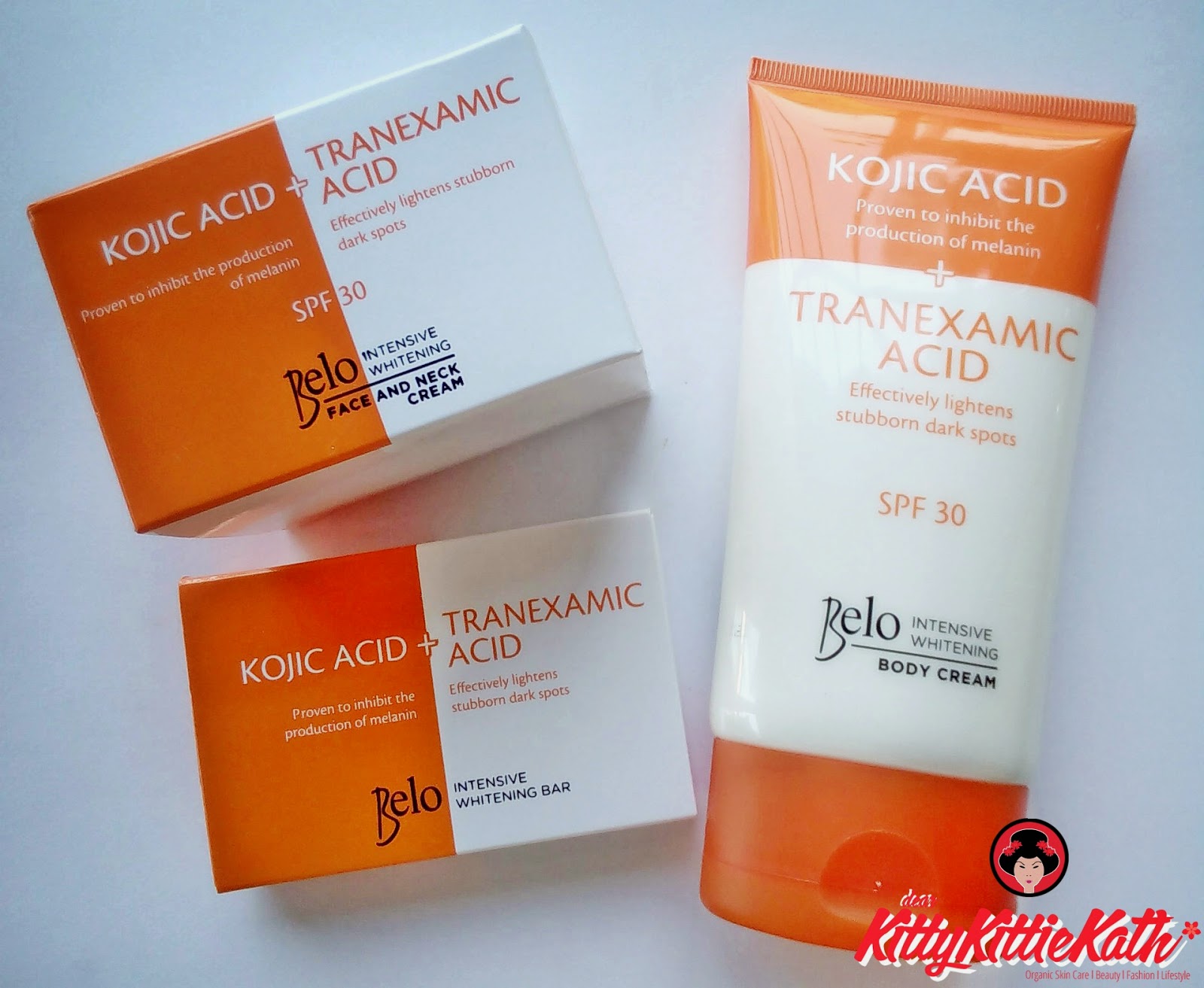 Product Review Belo Intensive Whitening Kojic Acid + Tranexamic Acid
