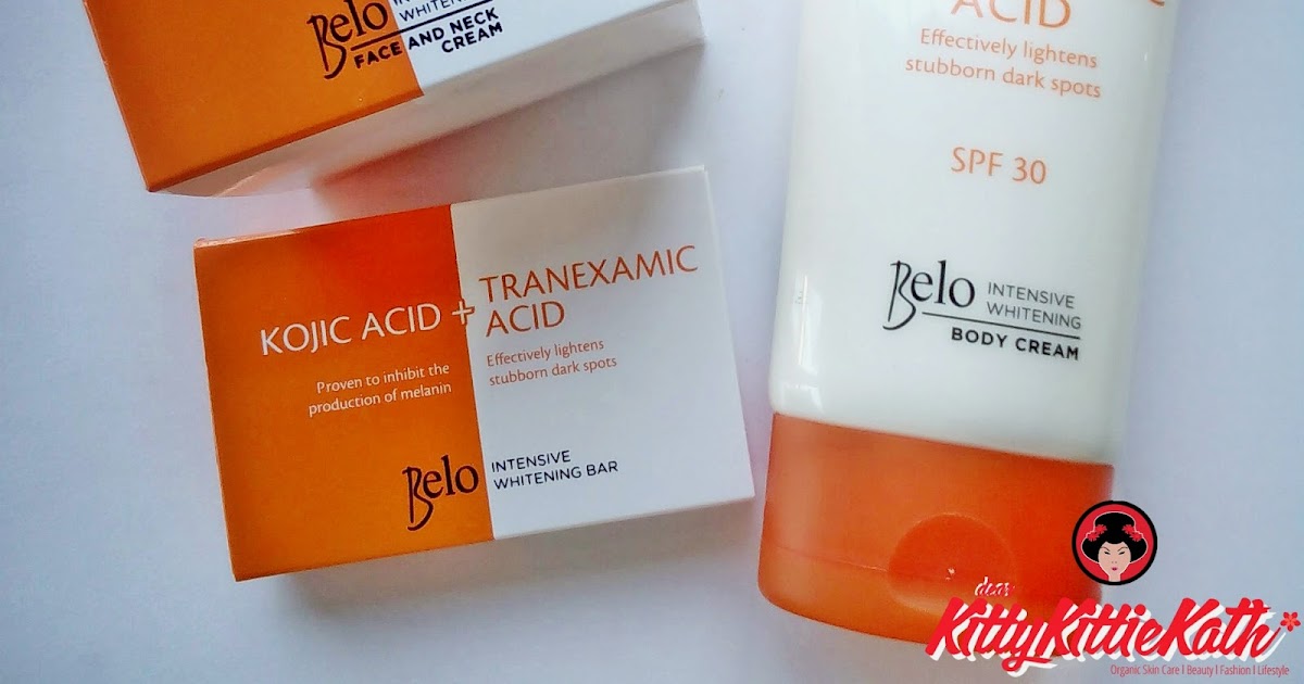 Product Review Belo Intensive Whitening Kojic Acid + Tranexamic Acid