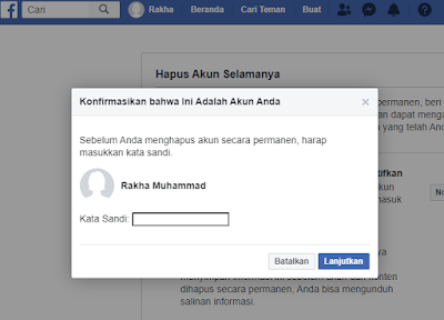 Cara Menghapus Akun Facebook Permanen Selamanya Terbaru