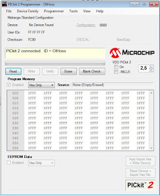 PICKit2 programmer