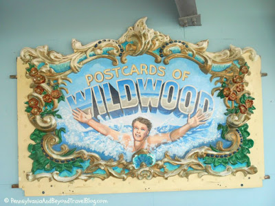 Vintage-Style Signage on the Wildwood Boardwalk in New Jersey