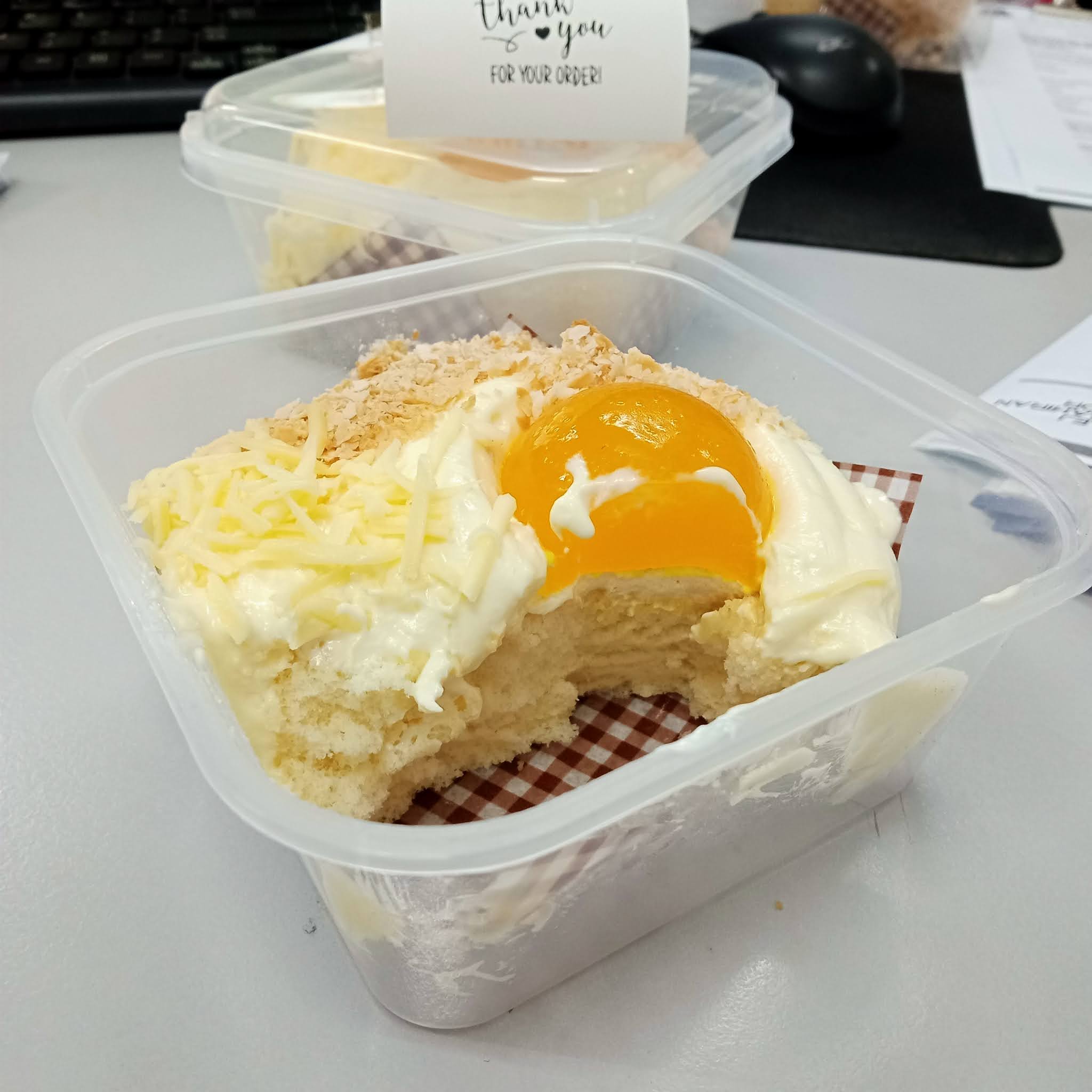 Cheese Cake Telur Mata Cafe Latte Tongkat Ali Alam Sari Di Tanah Jauhar